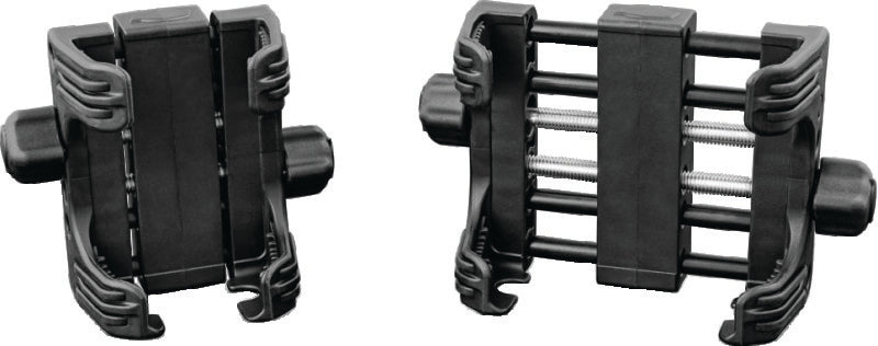 Kuryakyn Tech Connect Device Holder Large, Holds 3-5/8in to 6in Wide Black-tuningsupply.com