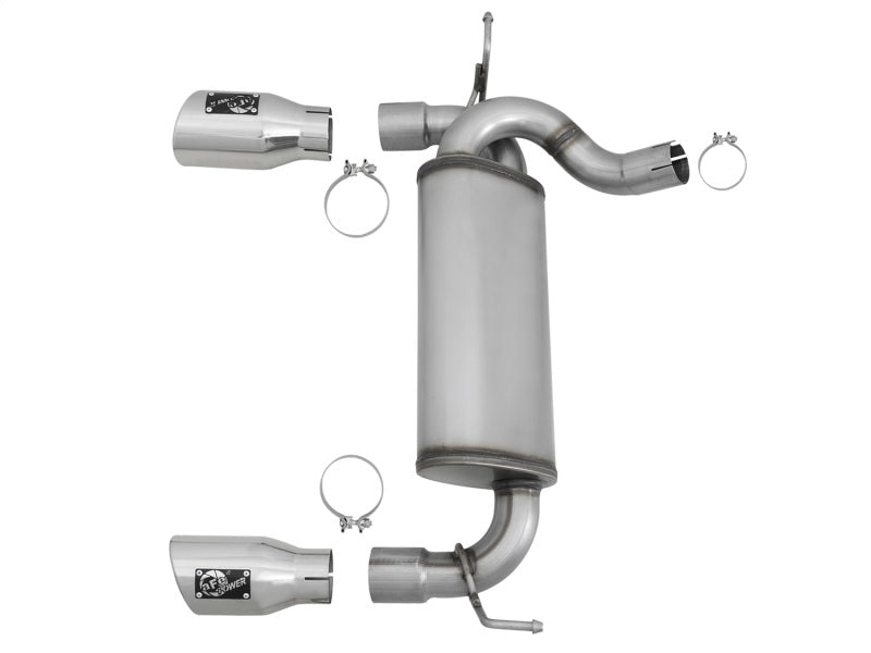

aFe 49-48061-P - AFE49-48061-P - aFe Rebel Series 2.5in 409 SS Axle-Back Exhaust w/Polished Tips 07+ Jeep Wrangler (JK) V6 3.6L/3.8L - Shipped in Europe - Tuningsupply.com
