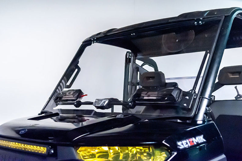 

Seizmik 50-50220KIT - SZM50-50220KIT - Seizmik 13+ Polaris Ranger 900/1000 XP/Crew Full-Size Pro-fit Windshield Flip Up Vent - Shipped in Europe - Tuningsupply.com
