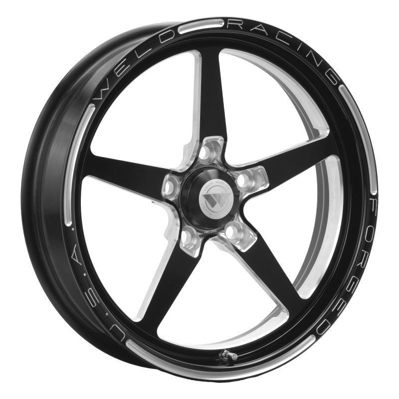 Weld Alumastar 1-Piece 17x4.5 / 5x4.75 BP / 2.25in. BS Black Wheel - Non-Beadlock-Wheels - Forged-Weld-WEL88B-1704274-SMINKpower Performance Parts