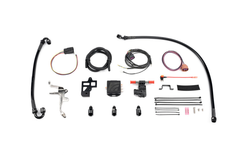 AMS Performance Q50/Q60 Red Alpha Flex Fuel Kit V3-tuningsupply.com