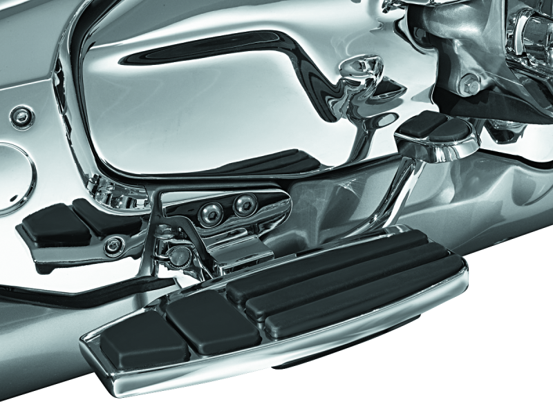 Kuryakyn Driver Floorboard Kit 01-17 GL1800 Chrome-tuningsupply.com