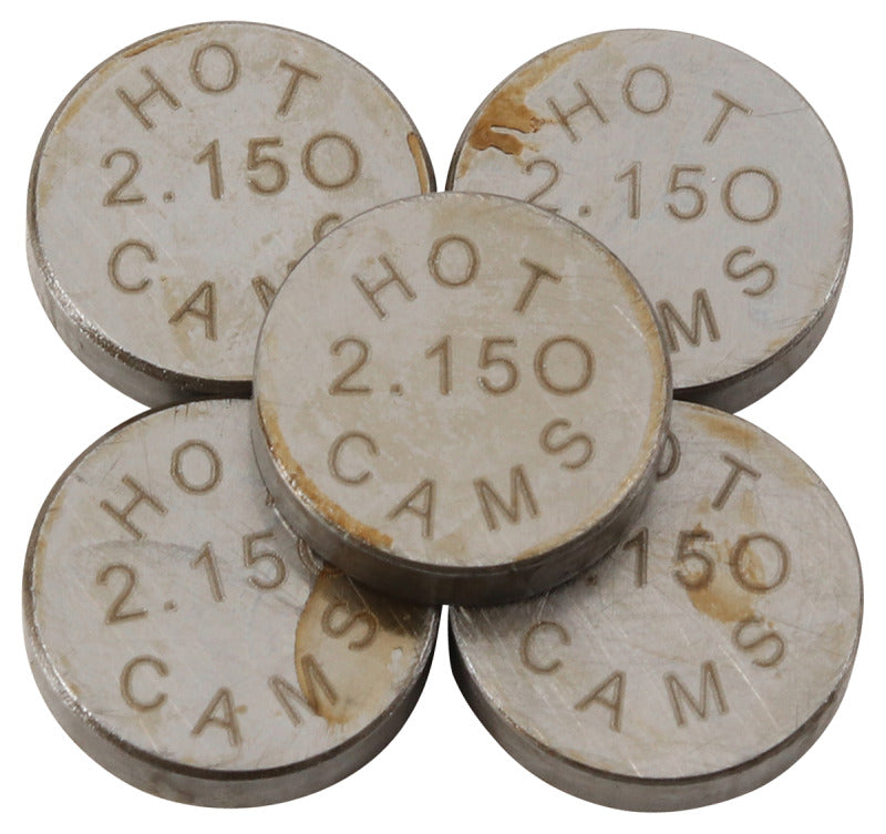 

Hot Cams 5PK948215 - HOC5PK948215 - Hot Cams Shim Kits 2.150mm Thickness - 5 Pack - Shipped in Europe - Tuningsupply.com
