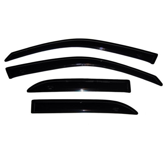 AVS 02-07 Buick Rendezvous Ventvisor Outside Mount Window Deflectors 4pc - Smoke-tuningsupply.com