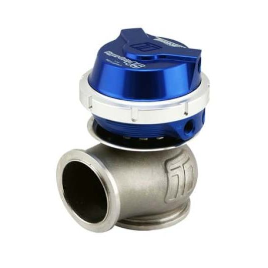 Turbosmart WG45 Gen V Hyper-Gate 45 7psi Blue-Wastegates-Turbosmart-TURTS-0553-1001-SMINKpower Performance Parts