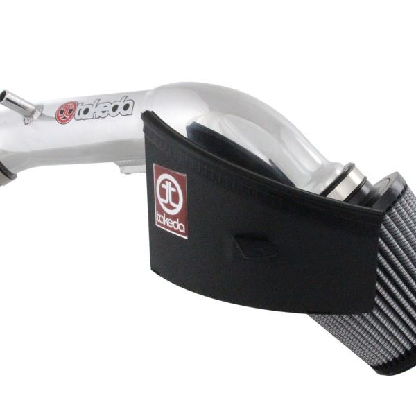 aFe Takeda Stage-2 Pro DRY S Cold Air Intake System 13-17 Honda Accord L4 2.4L (polished)-tuningsupply.com