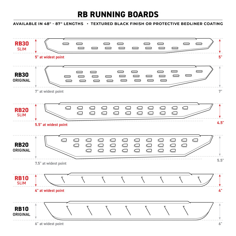 

Go Rhino 63444568PC - GOR63444568PC - GOR RB10 Boards - Tex Black - Shipped in Europe - Tuningsupply.com
