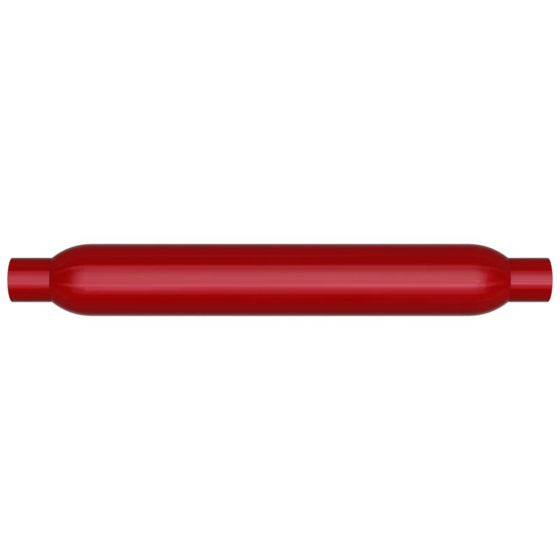 MagnaFlow Muffler Red Pack Series Glasspack 3.5in Rd 22in Body Length 2in/2in Inlet/Outlet-tuningsupply.com