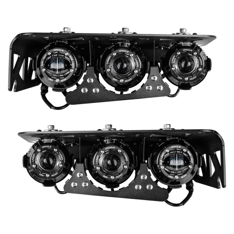 Oracle Lighting 21-24 Ford Bronco Off Road Laser and LED Fog Light Kit for Steel Bumper SEE WARRANTY-tuningsupply.com