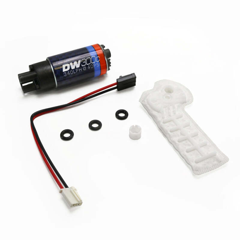 DeatschWerks 22-24 Subaru WRX / 21-24 BRZ/GR86 DW300C Series 340lph Compact Fuel Pump W/ Install Kit-tuningsupply.com