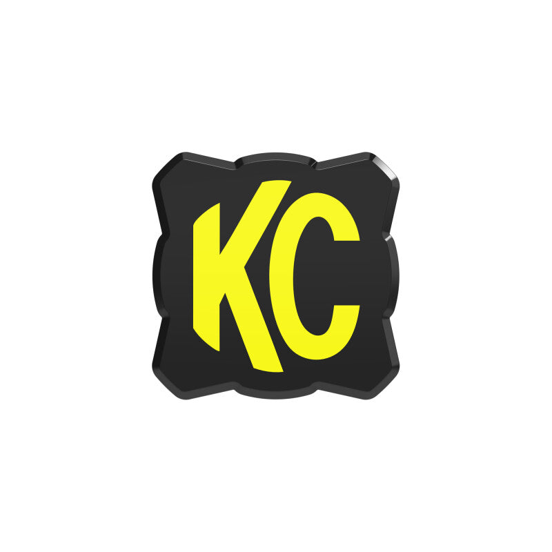 
  

KC HiLiTES  - KCL5328 - KC HiLiTES FLEX ERA 1 Single Light Cover ONLY (Black/Yellow KC Logo) - Shipped in Europe - Tuningsupply.com


