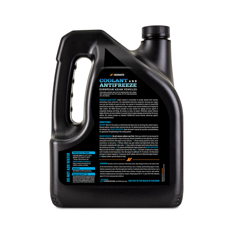 

Mishimoto  - MISMMRA-LC-EG-BL - Mishimoto Liquid Chill EG Coolant, European/Asian Vehicles, Blue - Shipped in Europe - Tuningsupply.com
