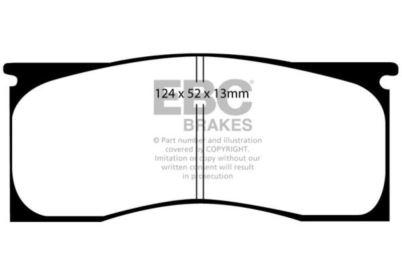 

EBC DP41157R - EBCDP41157R - EBC 65-69 Dodge Dart 2.8 Yellowstuff Front Brake Pads - Shipped in Europe - Tuningsupply.com
