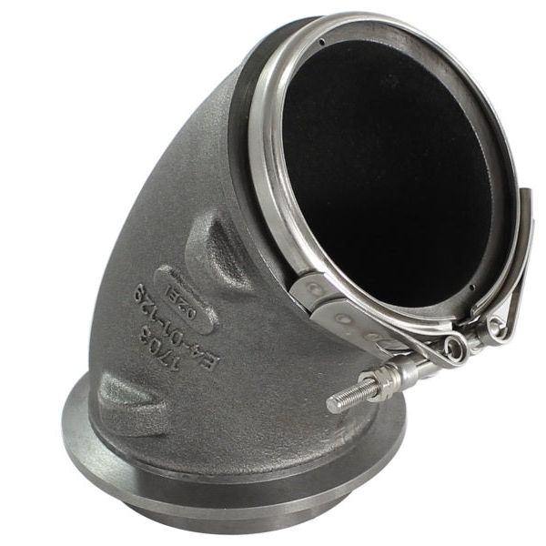 aFe BladeRunner Turbocharger Turbine Elbow Replacement Ford 99.5-03 7.3L TD-tuningsupply.com