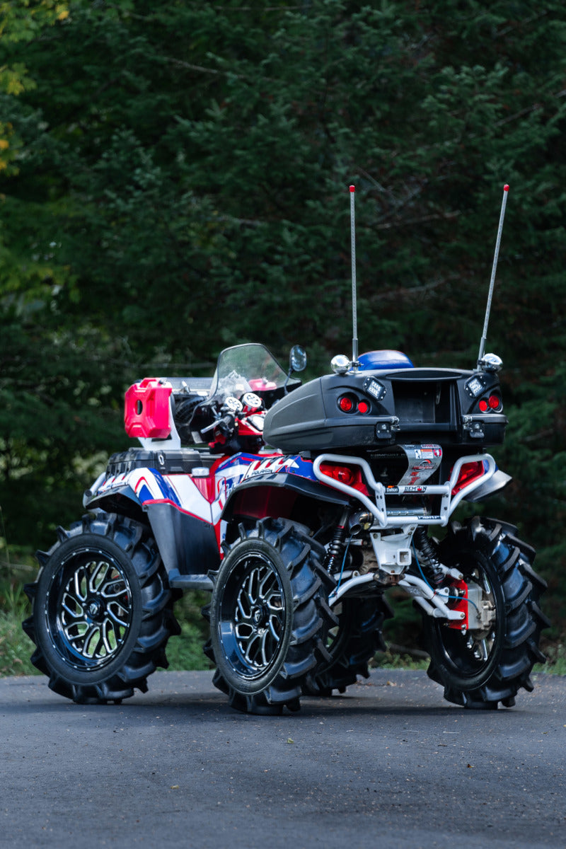 MBRP 2011+ Polaris Sportsman Touring 850 T304 Stainless Single Slip-On Performance Series-tuningsupply.com