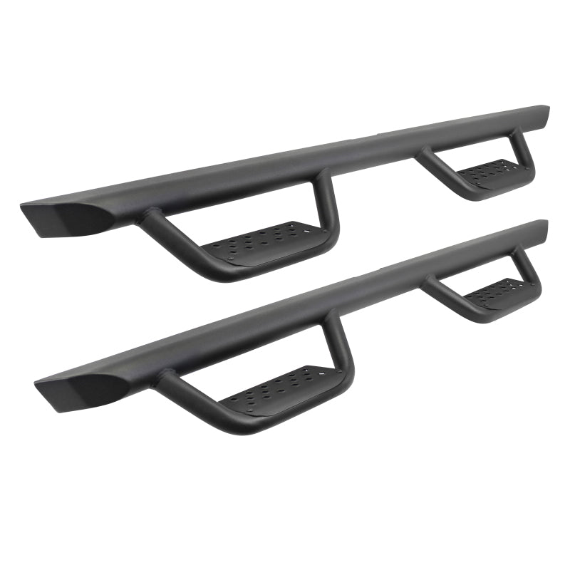 Go Rhino Dominator Xtreme D2 Side Steps 80in. Cab Length - Tex. Blk (No Drill/Mounting Brkt Req.)-tuningsupply.com