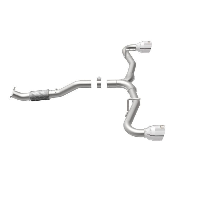 MagnaFlow Cat-Back 2015 Alfa Romeo 4C 1.7L SS 2.5in Dual Split Rear 4.in Tips-tuningsupply.com