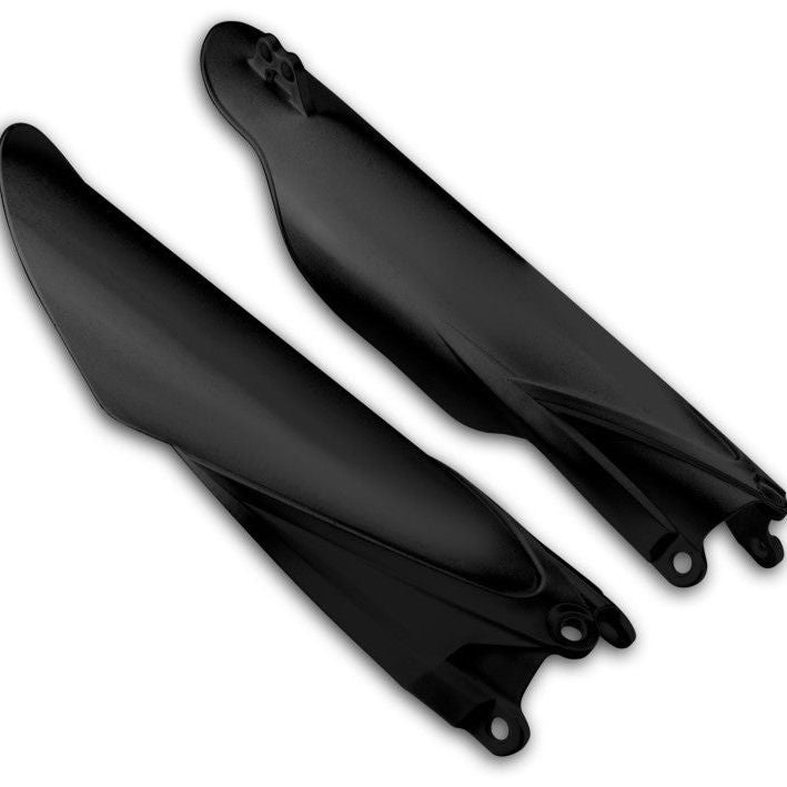 Cycra 15+ Yamaha WR250F Fork Guards - Black-tuningsupply.com