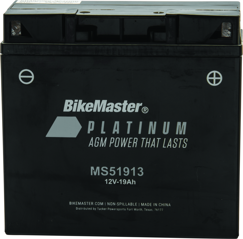 BikeMaster AGM Battery - MS51913-tuningsupply.com