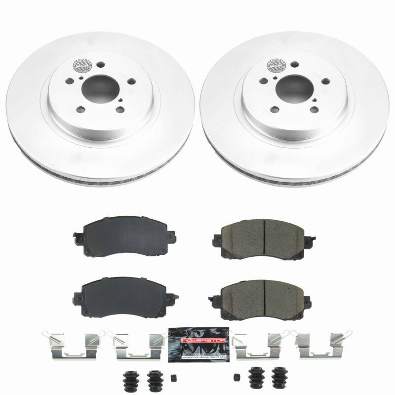 

PowerStop CPK7892-23 - PSBCPK7892-23 - Power Stop 18-23 Subaru Crosstrek Front Z23 Coated Brake Kit - Shipped in Europe - Tuningsupply.com
