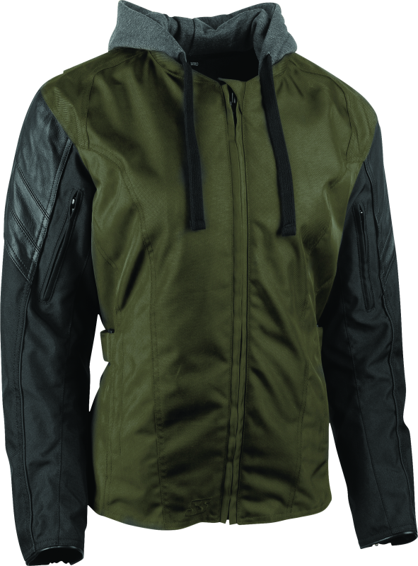 Speed and Strength Double Take Jacket Womens Olive/Black - 3XL