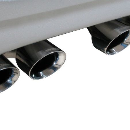 Corsa 1997-2004 Chevrolet Corvette C5 Z06 5.7L V8 Polished Sport Axle-Back Exhaust-tuningsupply.com