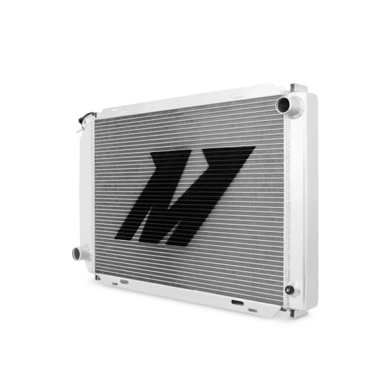 Mishimoto 79-93 Ford Mustang Dual Pass Manual Aluminum Radiator-tuningsupply.com