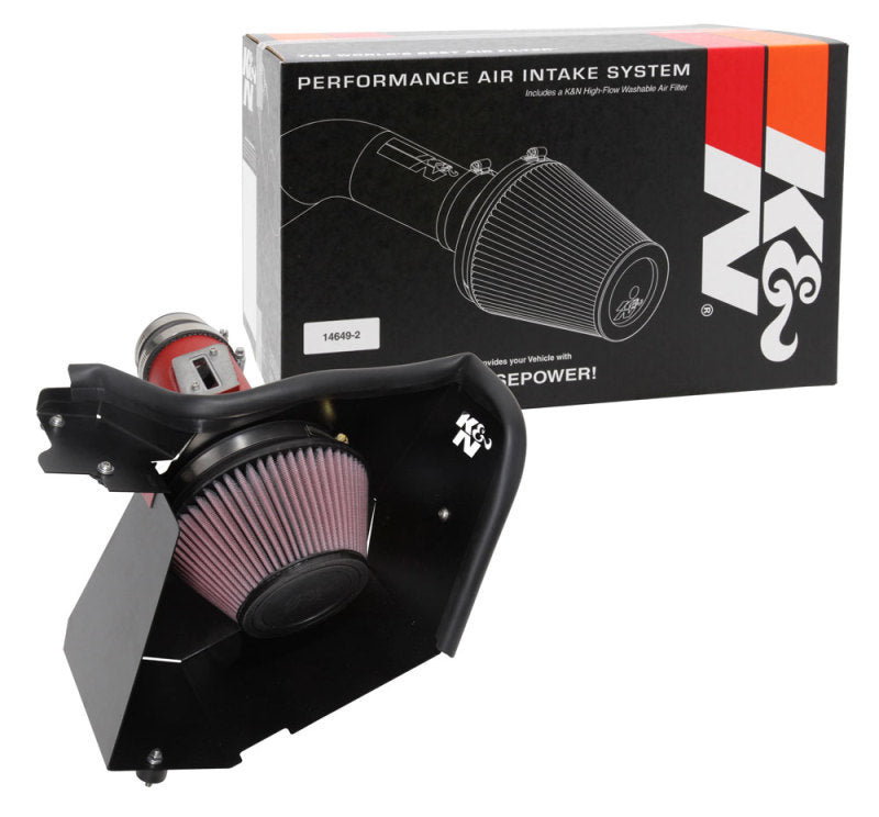 

K&N Engineering 69-1505TWR - KNN69-1505TWR - K&N 17-18 Honda Civic Type-R L4-2.0L F/I Typhoon Air Intake - Shipped in Europe - Tuningsupply.com
