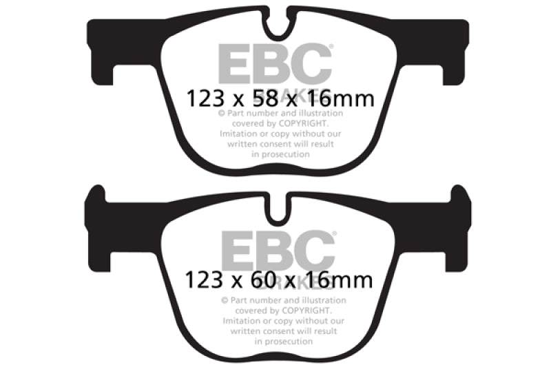 

EBC UD1610 - EBCUD1610 - EBC brake Ultimax2 brake Pads - Shipped in Europe - Tuningsupply.com
