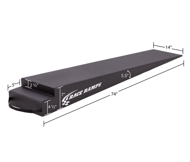 Race Ramps 7in. Trailer Ramps - 5.5 Degree Approach Angle-tuningsupply.com