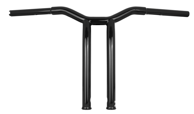 Burly Brand Dominator Raked Bar 14in - Gloss Black-tuningsupply.com