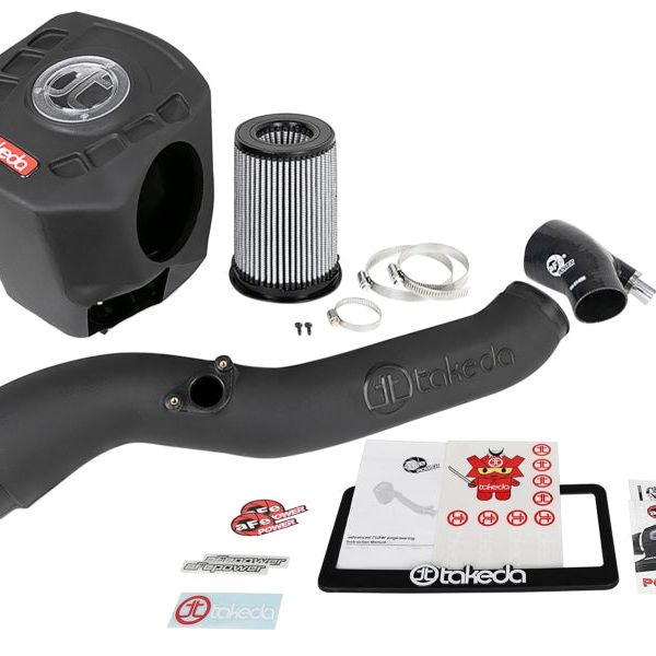 aFe Takeda Momentum GT Pro Dry S Cold Air Intake System 16-17 Lexus IS 200t-tuningsupply.com