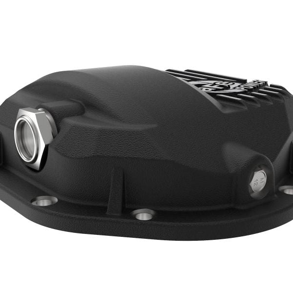 aFe Pro Series Dana 60 Front Differential Cover Black w/ Machined Fins 17-20 Ford Trucks (Dana 60)-tuningsupply.com