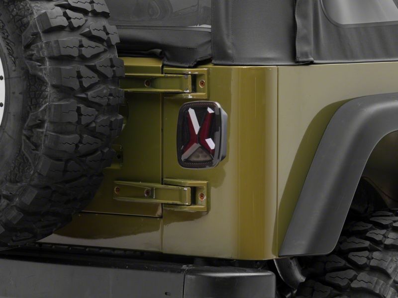 
    

Raxiom J177410 - RAXJ177410 - Raxiom 76-06 Jeep CJ7 Wrangler YJ & TJ Gladiator LED Tail Lights- Black Housing (Smoked Lens) - Shipped in Europe - Tuningsupply.com

  