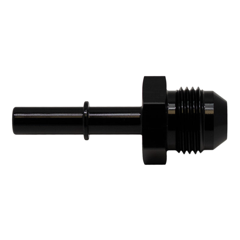 

DeatschWerks 6-02-0138-B - DWK6-02-0138-B - DeatschWerks 8AN Male Flare to 5/16in Male EFI Quick Connect Adapter - Anodized Matte Black - Shipped in Europe - Tuningsupply.com

