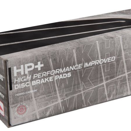 Hawk 09 Nissan GT-R R35 HP+ Street Front Brake Pads-tuningsupply.com