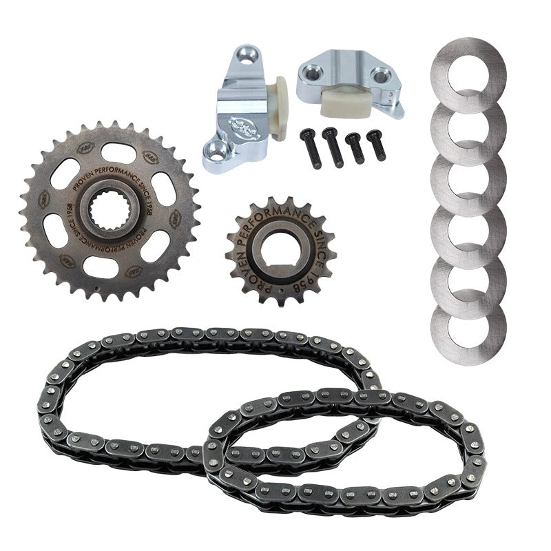 
    

S&S Cycle 330-0843 - SSC330-0843 - S&S Cycle 07-17 BT Camshaft Chain Drive Kits - Incl. Chain, Sprockets, Shims, & Cam Chain Tensioner - Shipped in Europe - Tuningsupply.com

  
