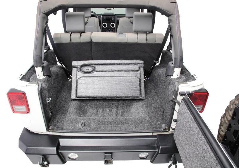 
  

BedRug  - BEDBRJK07R2 - BedRug 07-10 Jeep JK 2Dr Rear 5pc Cargo Kit (Incl Tailgate & Tub Liner) - Shipped in Europe - Tuningsupply.com

