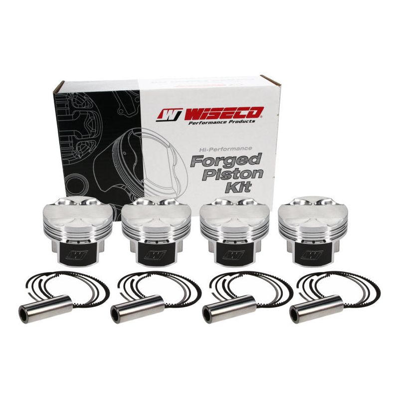 Wiseco Mitsubishi EVO 10 4B11-T 2008+ -4.5cc Piston Shelf Stock Kit-Piston Sets - Forged - 4cyl-Wiseco-WISK636M86-SMINKpower Performance Parts