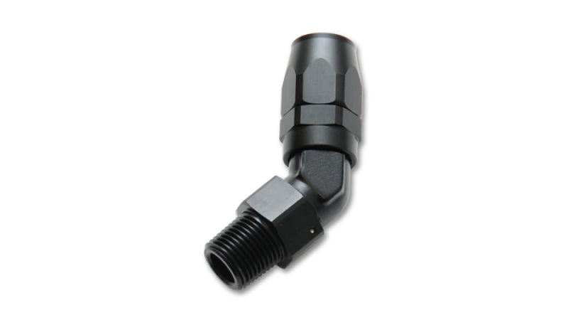 

Vibrant 26406 - VIB26406 - Vibrant -10AN Male NPT 45Degree Hose End Fitting - 3/8 NPT - Shipped in Europe - Tuningsupply.com
