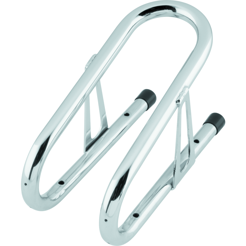 BikeMaster 3-1/2in Wheel Chock Chrome-tuningsupply.com