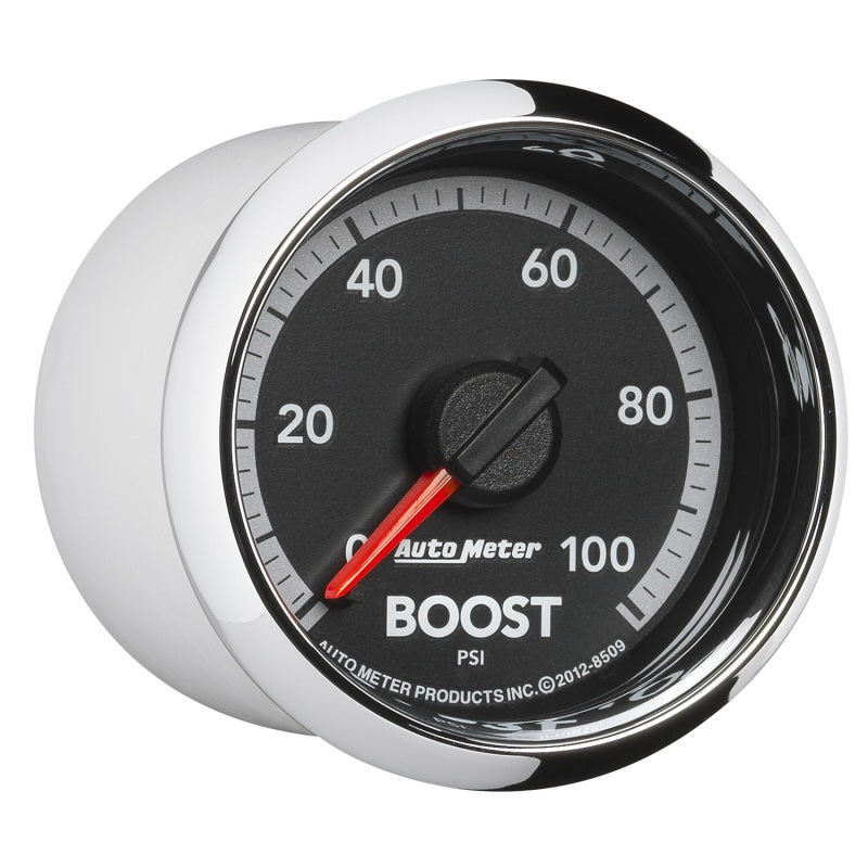 
  

AutoMeter 8509 - ATM8509 - Autometer Gen4 Dodge Factory Match 52.4mm Mechanical 0-100 PSI Boost Gauge - Shipped in Europe - Tuningsupply.com

