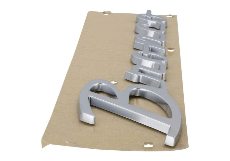 

Ford Racing M-1447-BSS - FRPM-1447-BSS - Ford Racing 21-23 Bronco Script Fender Badge - Silver - Shipped in Europe - Tuningsupply.com
