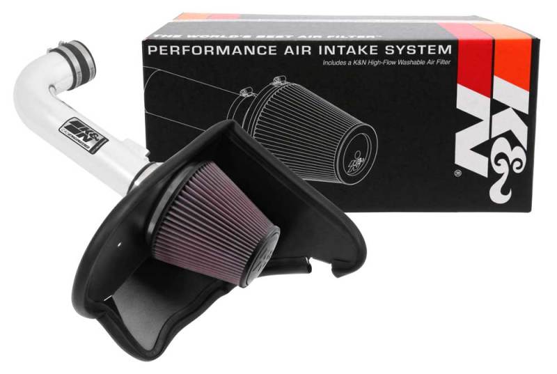 

K&N Engineering 69-4535TP - KNN69-4535TP - K&N 16-17 Chevy Camaro 3.6L Silver Typhoon Short Ram Intake - Shipped in Europe - Tuningsupply.com
