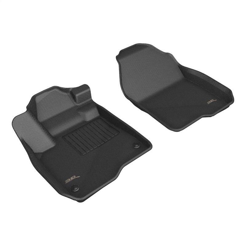 3D MAXpider 2023+ Honda CR-V Kagu 1st Row Floormat - Black-tuningsupply.com