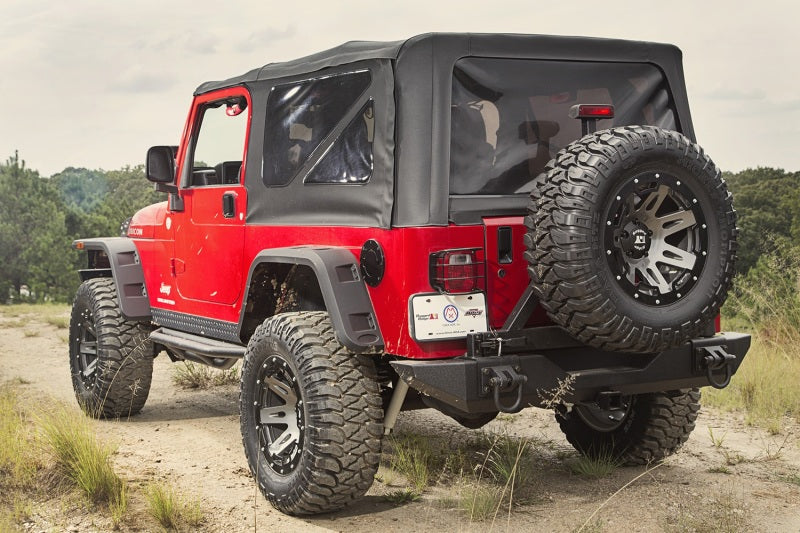 

Rugged Ridge  - RUG11640.30 - Rugged Ridge Hurricane Fender Flare Kit 97-06 Jeep Wrangler TJ - Shipped in Europe - Tuningsupply.com
