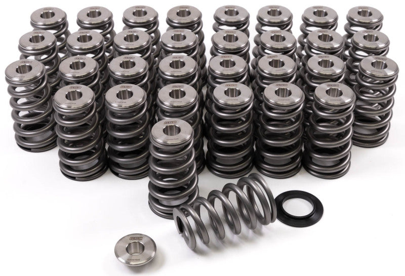 GSC P-D Ford Mustang 5.0L Coyote Gen 3 High Pressure Conical Valve Spring & Ti Retainer Kit-tuningsupply.com