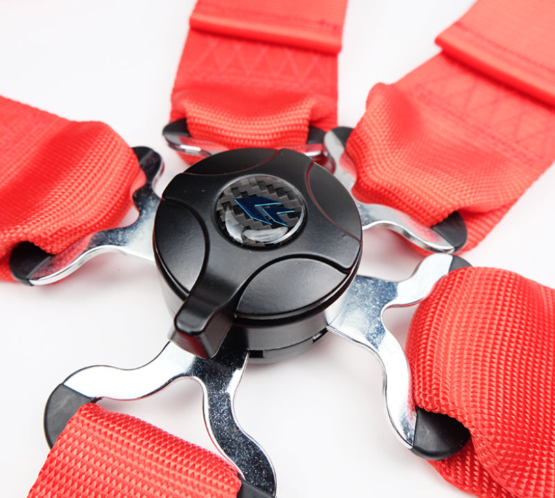 

NRG SBH-B6PCRD - NRGSBH-B6PCRD - NRG 5PT 3in. Seat Belt Harness / Cam Lock - Red - Shipped in Europe - Tuningsupply.com
