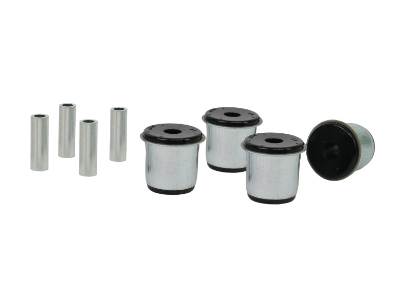 

Whiteline W51749 - WHLW51749 - Whiteline Plus 84-01 Jeep Cherokee/93-98 Gr Cherokee/97-06 Wrangler TJ Fr Trailing Arm-Upper Bushing - Shipped in Europe - Tuningsupply.com
