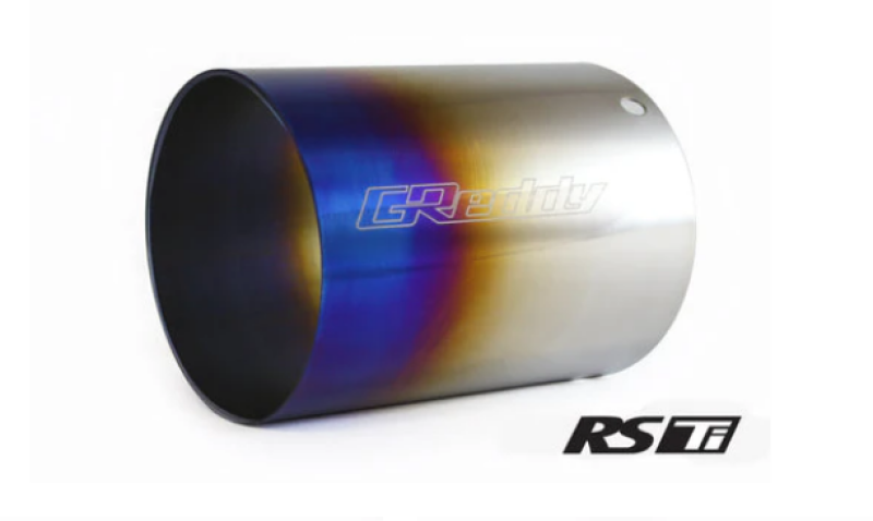 

GReddy 11002102 - GRE11002102 - GReddy Burnt Titanium Tip 115mm Diameter 150mm Length (Revolution RS/RS-TI/RS-Race) - 160 Rev RS (L) - Shipped in Europe - Tuningsupply.com
